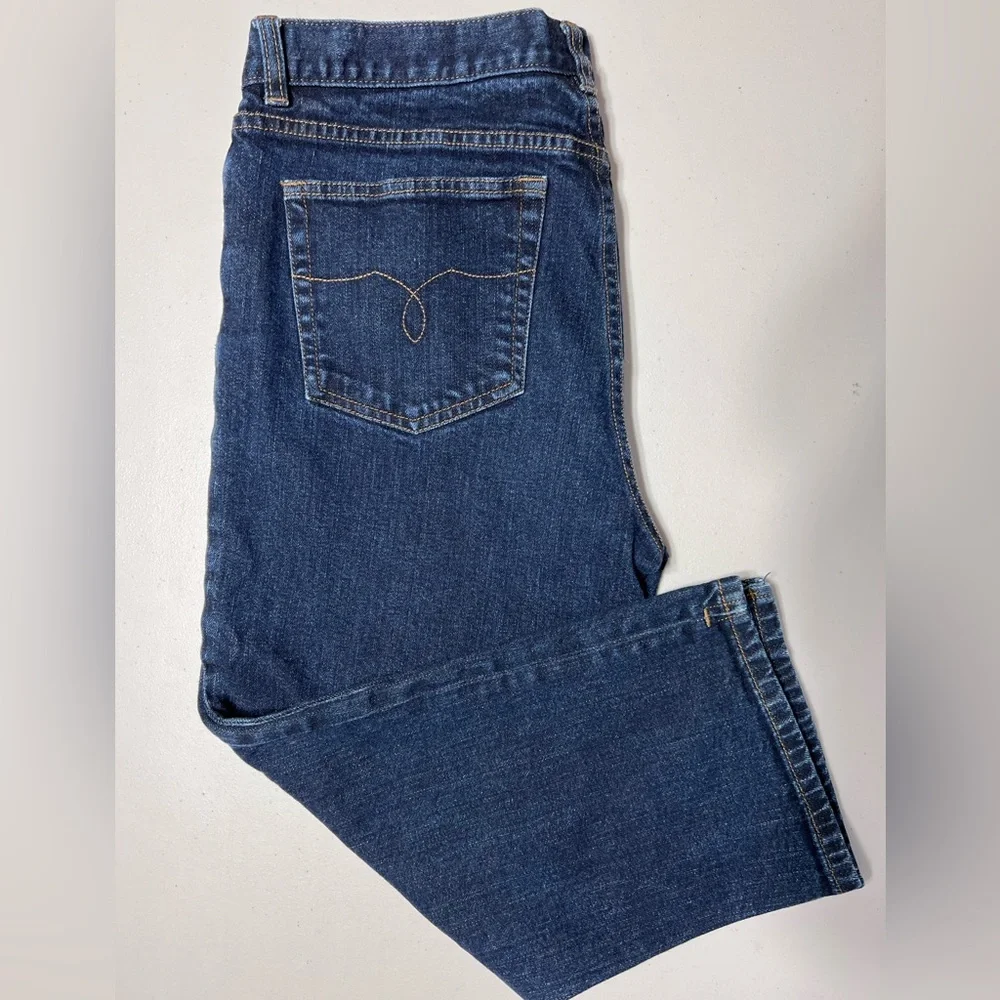 Ralph Lauren Lauren Jeans Co Women’s Classic Capris Mid Calf Jeans Size 8 - Picture 1 of 6